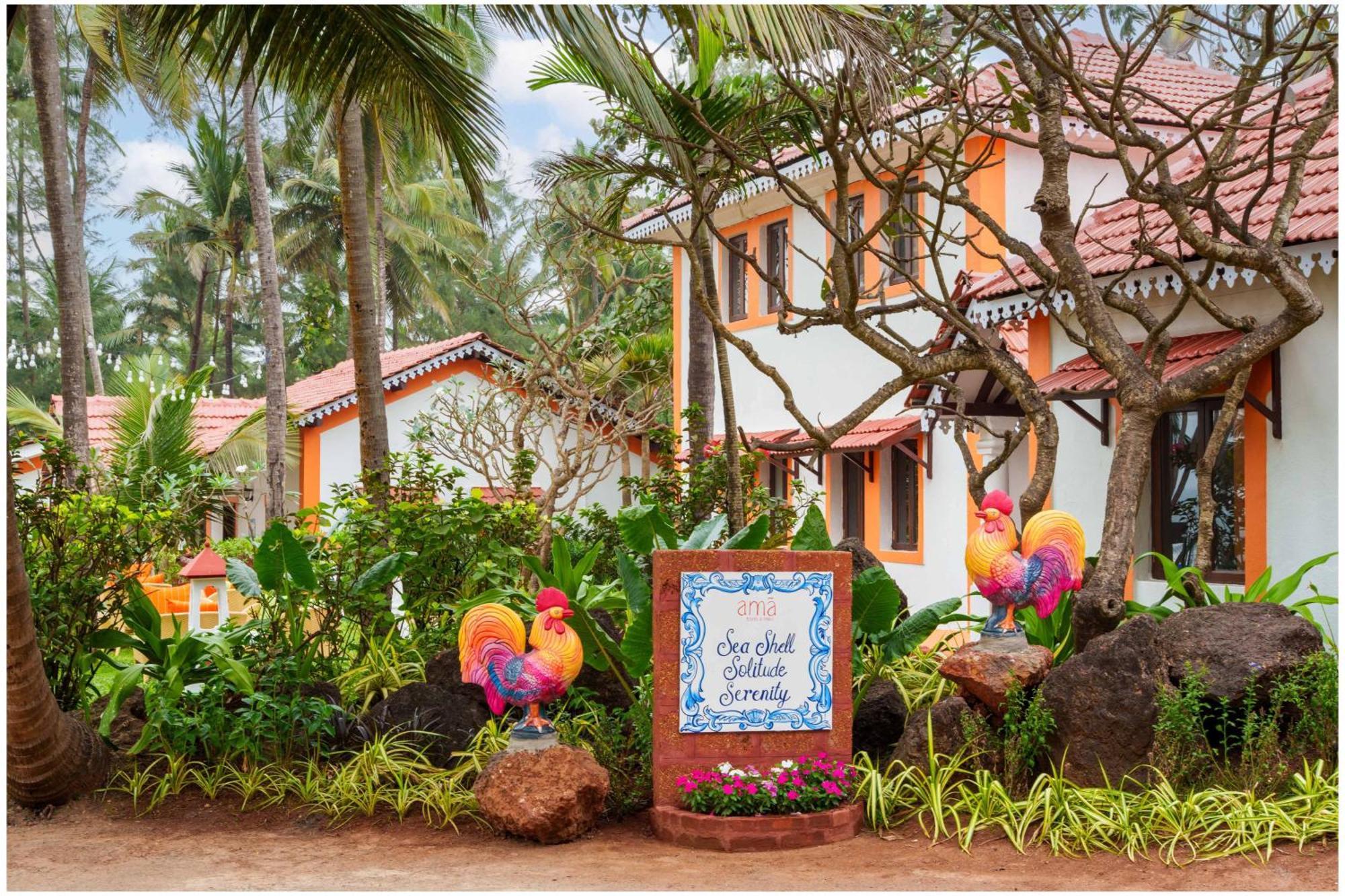 Amã Stays & Trails Aguada Shell Villa , Goa Кандолім Екстер'єр фото